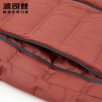波司登BOSIDENG羽绒服男短款轻薄男士秋季薄款休闲防寒外套连帽2018新款上衣B80131011