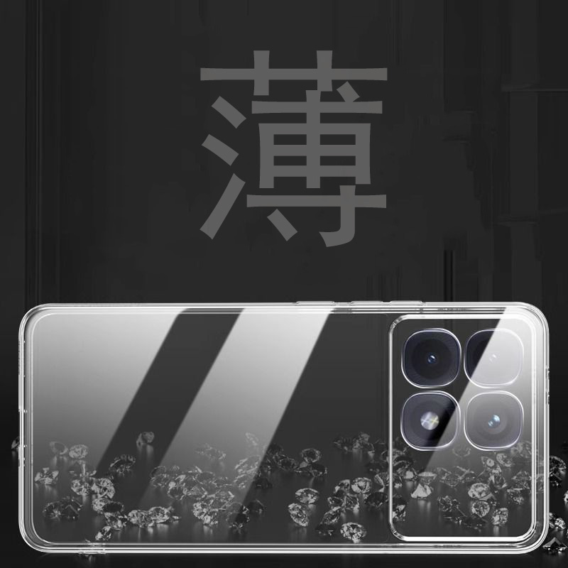 圣幻 小米红米K70至尊版手机壳镜头保护全包K70至尊版透明全包边保护套轻薄防摔壳防撞壳高清大图