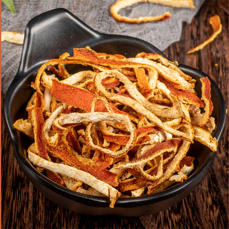 陈皮干新会老陈皮茶中药材官方旗舰店老橘子皮橙皮丝泡水正品可搭蚕砂竹茹高清大图