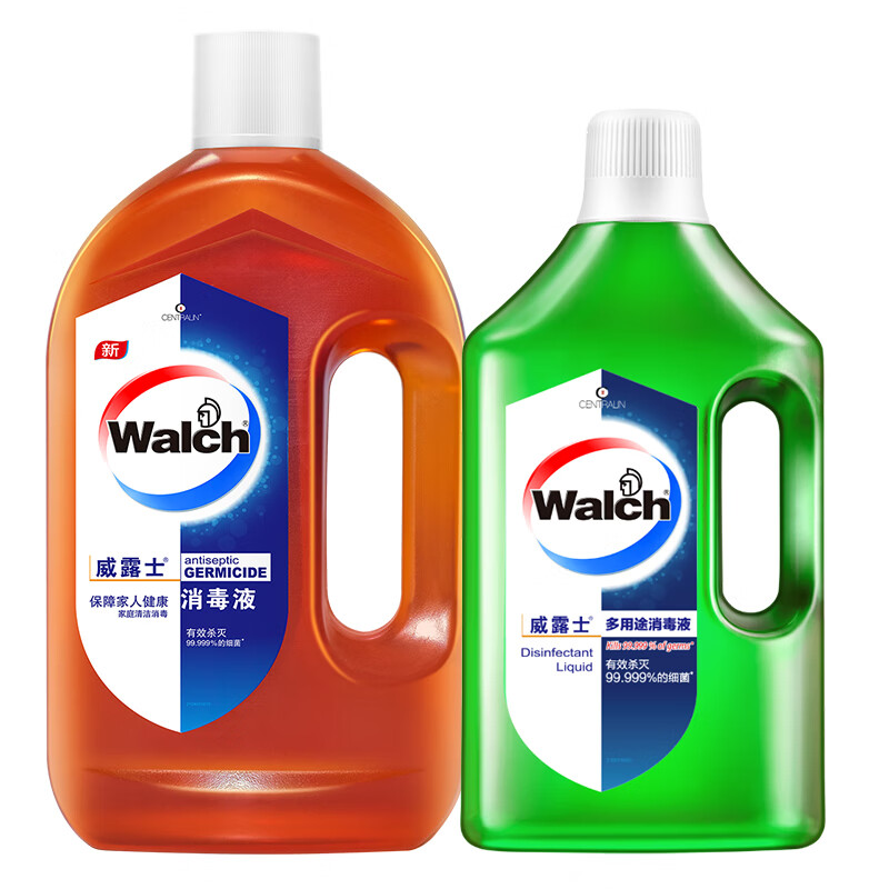 威露士 套装 消毒液1.6L+多用途消毒液1L