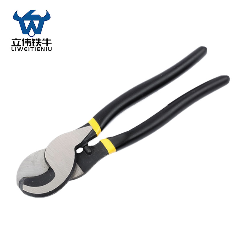 立伟铁牛大头电缆剪10寸/把高清大图