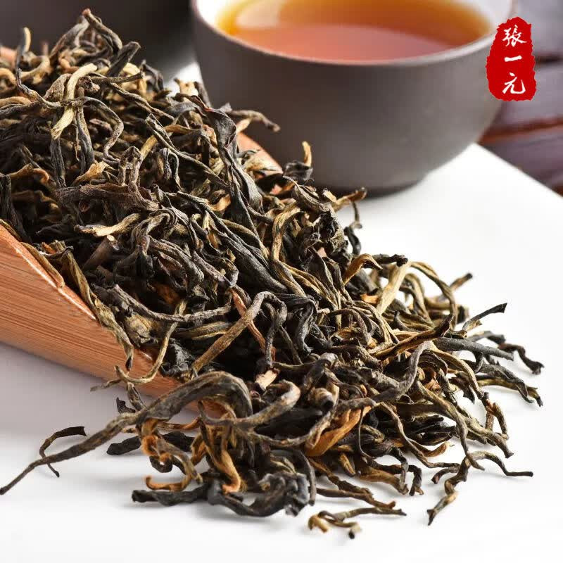 张一元红茶蜜香醇厚温润绵柔余味悠长云南滇红中国元素系列50g高清大图