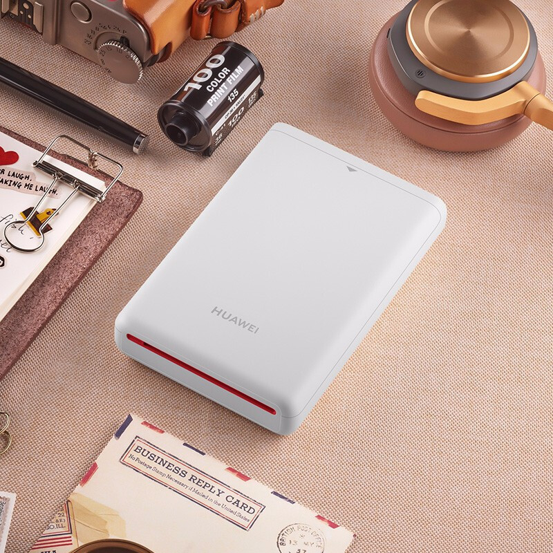 华为(HUAWEI)便携照片打印机CV80迷你打印手机蓝牙无线连接口袋随身自拍伴侣相片打印机快速打印机