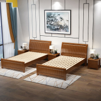勒米卡乐(LEMIKALE)-38办公家具 接待床 1米实木床
