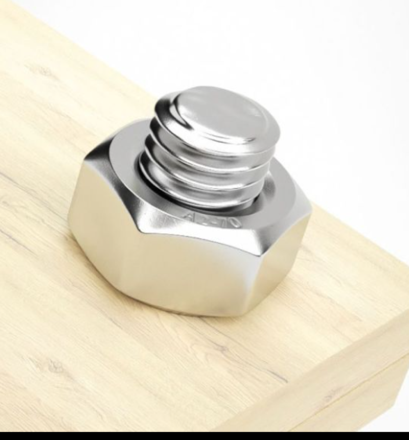 固万基防松自锁螺母M8 304不锈钢高清大图