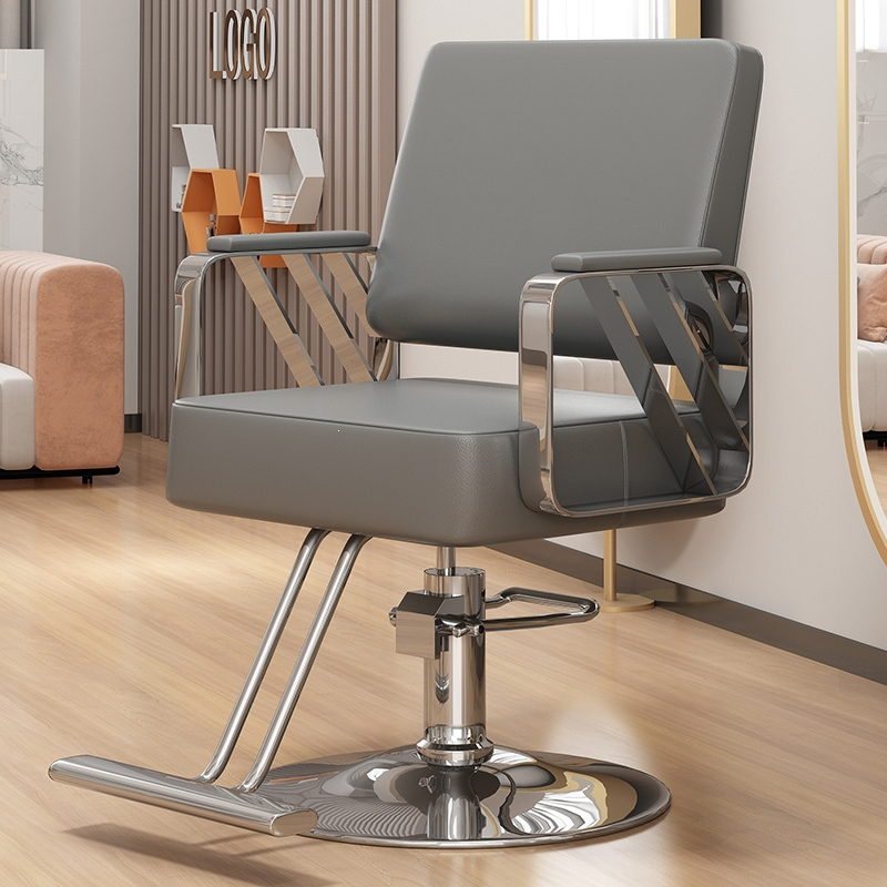 理发椅子发廊专用闪电客可放倒美发椅剪发椅网红潮店高档烫染刮脸升降