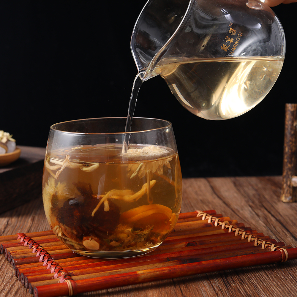 立全 胖大海菊花茶150g高清大图