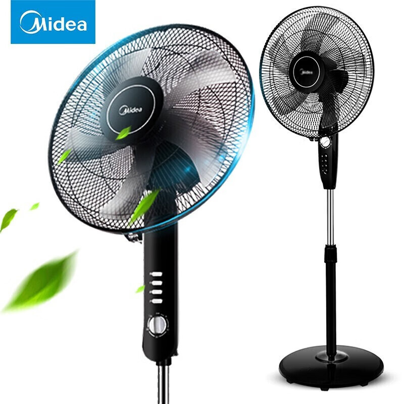 美的(Midea)电风扇落地扇家用大风量电扇立式易拆洗节能省电风扇卧室客厅大风力电扇FS40-15F1高清大图