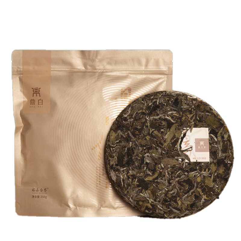 澜凔古茶 2019版传奇牡丹饼 350g 福鼎白茶白牡丹饼茶