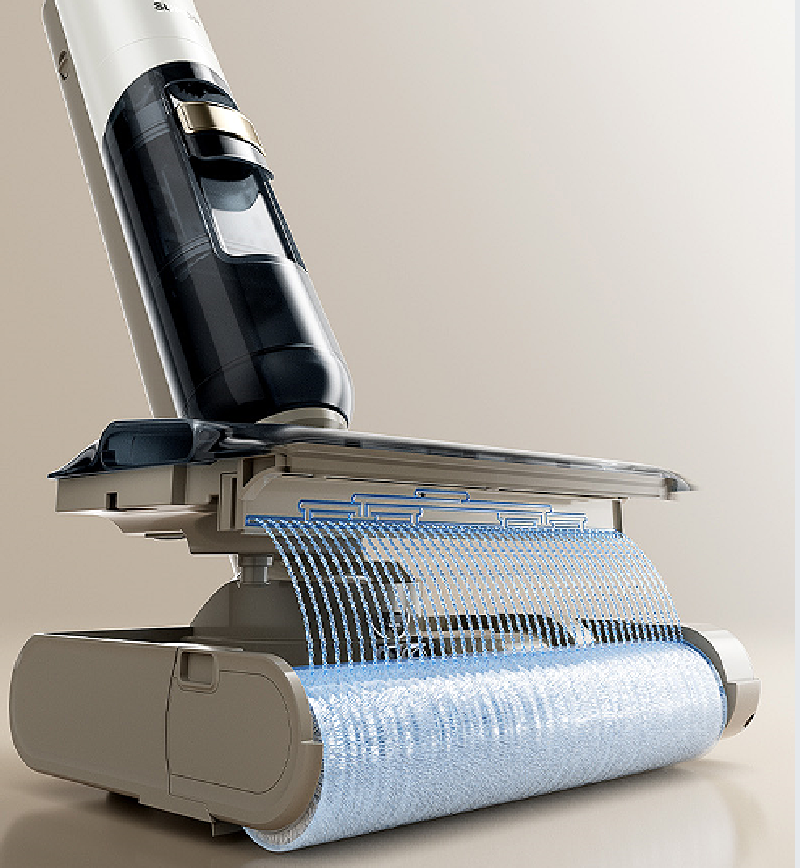 苏泊尔SUPOR智能洗地机WV-W83D微电脑控制双吸头自清洁轻便烘干设计高清大图