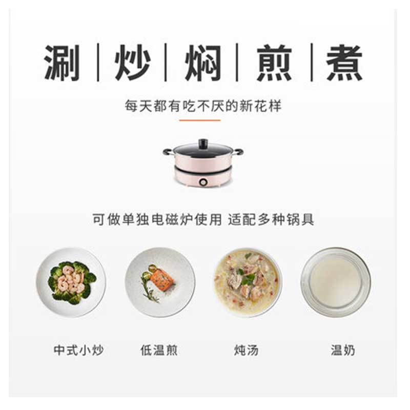 九阳(Joyoung) 电火锅 C21-HG81 小粉锅家用火力智能精准温控