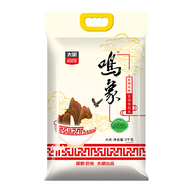 太粮 鸣象富桂银粘米5kgHC