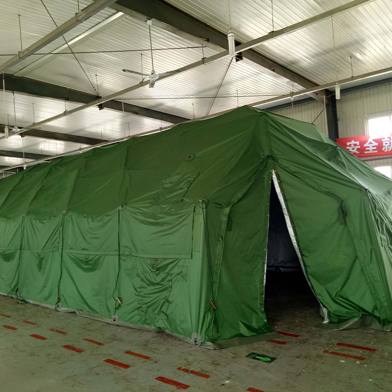 将鹰 37㎡网架卫生帐篷37平米户外应急救援卫生医疗帐篷 JY-033S-37高清大图