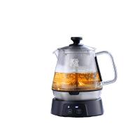 吉谷煮茶器德系高硼硅玻璃壶养生壶恒温蒸茶器居家电水壶四档恒温一壶两用 TA005(1.1L)