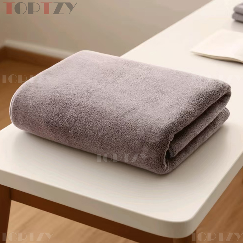 toptzy TZ5071514 洗车毛巾清洁抹布 600*1800 灰色 1个装高清大图