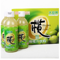 大世界橄榄汁 夏季解渴饮料果汁 福建特产甘甜饮料饮品300ml*12瓶