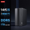联想(Lenovo)GeekPro设计师游戏台式电脑整机(酷睿14代i5-14400F RTX4060Ti 8GB显卡 32G DDR5 1TB SSD)27英寸显示器 定制