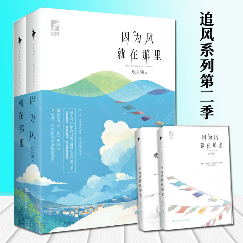 [醉染正版]新书 因为风就在那里 玖月晞著 追风系列季 亲爱的阿基米德 他知道风从哪个方向来作品作者 青春文学 都市高清大图