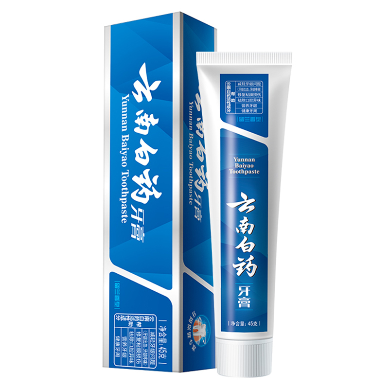 云南白药 牙膏留兰香型45g