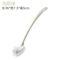 企购优品 马桶刷长柄无死角 北欧绿3个装