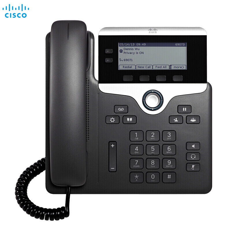 思科(CISCO)CP-7821-K9 企业级会议音频办公语音网络IP电话机
