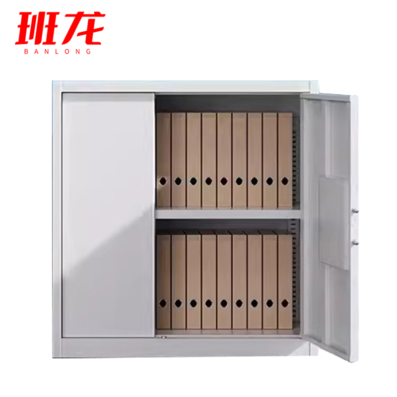 班龙文件保密柜指纹+密码台高清大图