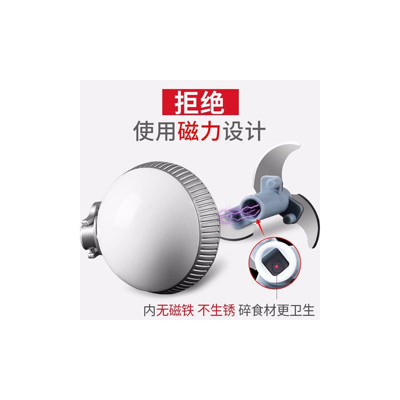 新款拉蒜器多功能不锈钢绞肉机家庭厨房蒜泥机小型手拉搅碎机
