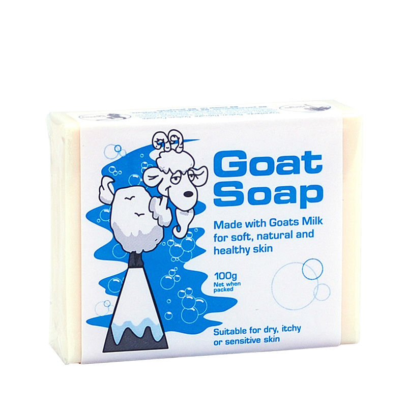 澳洲Goat Soap山羊奶皂天然孕妇儿童婴儿抗过敏手工肥皂沐浴香皂 1块装(100g) 7种味道随机