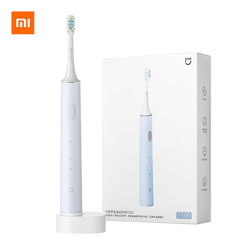 官方旗舰店小米米家声波电动牙刷t500家用智能防水充电式学生党男女生