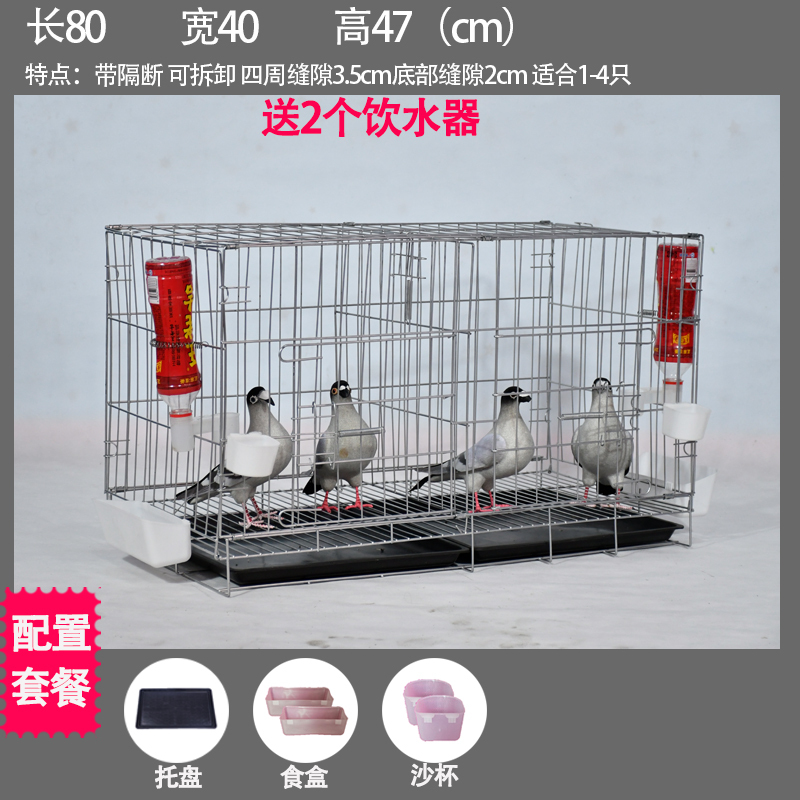 加粗鸽子笼子鸽子用品用具鸽子笼大号鸡笼家用鸽子养殖笼子
