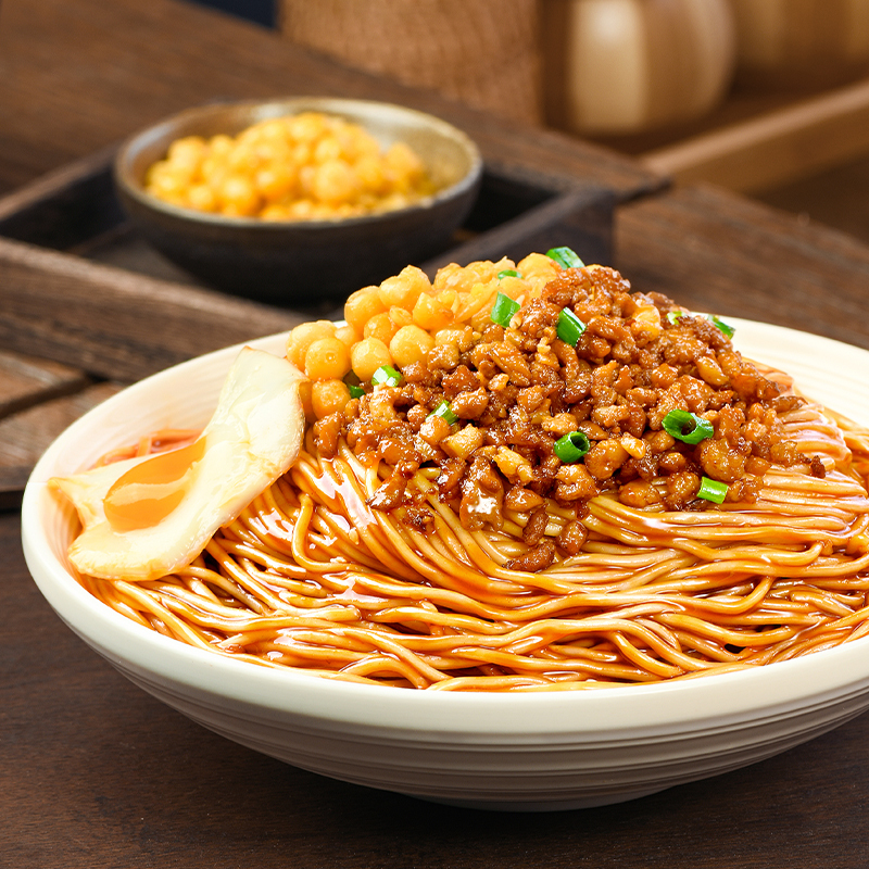 有你一面重庆豌杂面170g重庆豌豆炸酱面手工拉面刀削面宿舍夜宵干拌