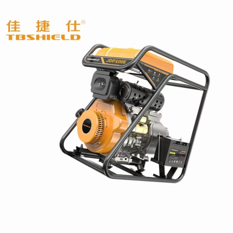 柴油水泵 JDP100E 柴油(4寸 电启动)高清大图
