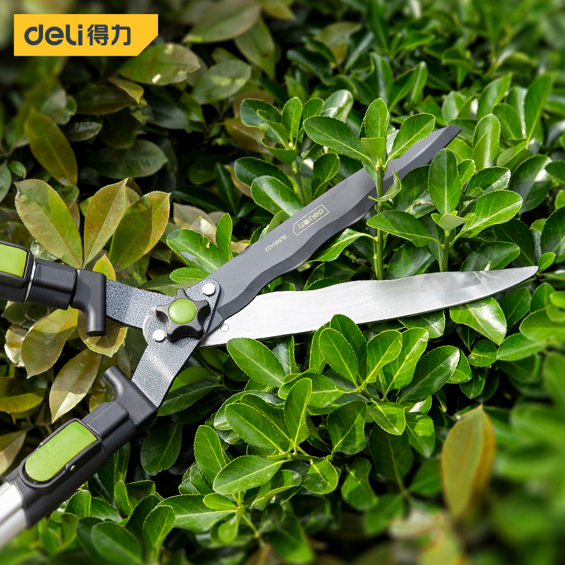 剪刀 得力/deli DL580422 1把 绿色高清大图