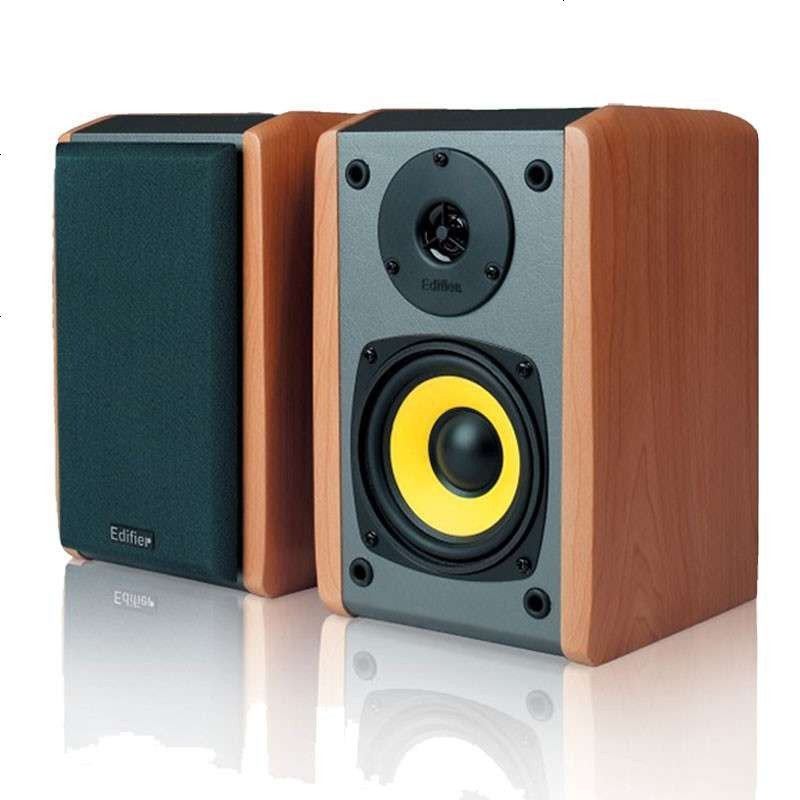 超级新品 漫步者(EDIFIER) R1000TC北美版台式电脑音箱 2.0声道多媒体木质音响 棕色_406