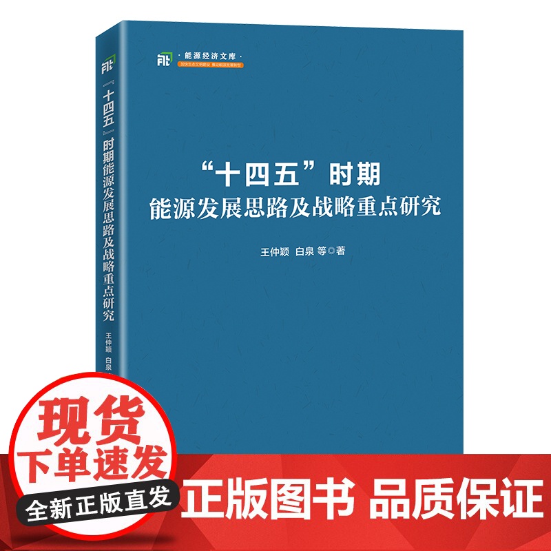 “十四五”时期能源发展思路及战略重点研究高清大图