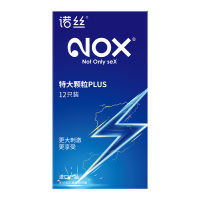 诺丝NOX 避孕套 特大颗粒PLUS12只装 安全套 情趣成人性用品