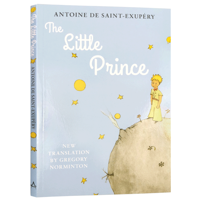 [醉染正版]小王子英文版 The Little Prince 英文原版原著小说 插画版 儿童文学名著经典童话故事 圣埃克高清大图