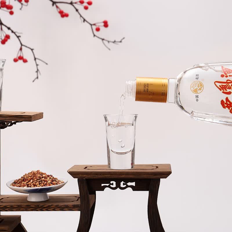 西凤酒1956日月藏 凤香型白酒45度500ml*2瓶 佳节送礼高清大图