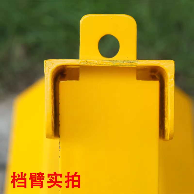 君龙威(JUN LONG WEI) 槽钢车位锁地锁加厚防撞地锁防压停车桩汽车停车位固定三角占位锁 个高清大图