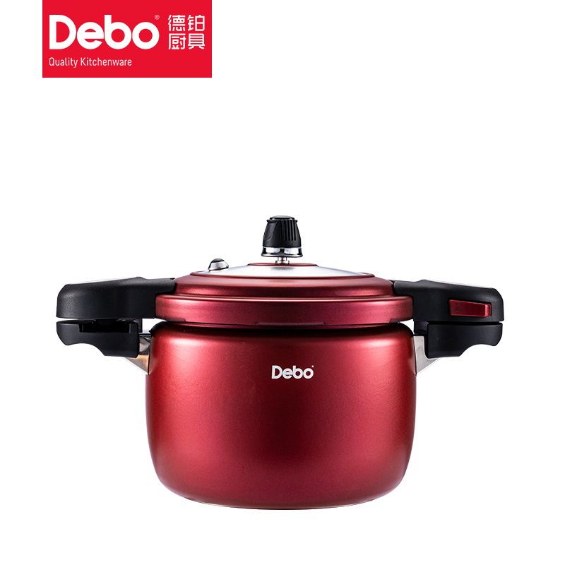 Debo德铂铂特(高压锅)DEP-828 口径:20cm(红色、黑色 颜色随机)