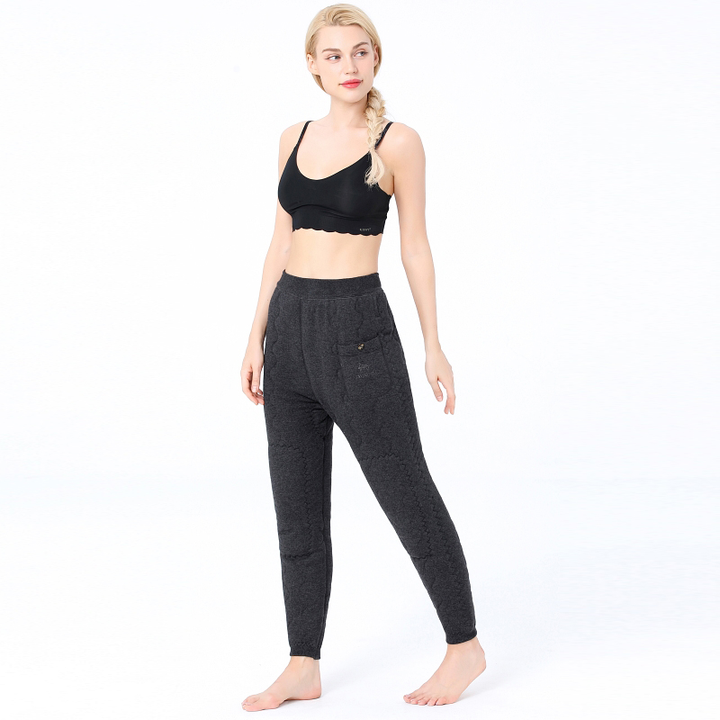 超厚五层驼绒棉裤冬款抗寒棉裤男加绒加厚羊绒裤老年保暖裤冬装内穿羊毛裤女全羊毛纯毛春秋装保暖高腰中老年毛裤抗零下40度 加厚五层驼绒（女士深灰） 180（XXL）