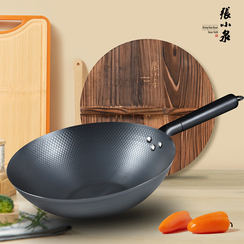 Z-张小泉匠运老铁锅32cmC30810100高清大图