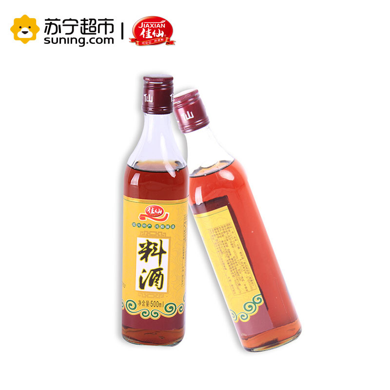 佳仙(jiaxian)精制料酒 500ml