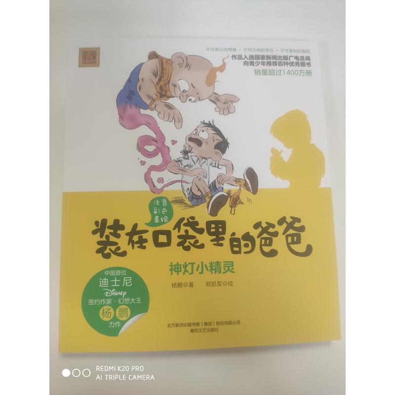醉染图书神灯小精灵(彩色注音版)/装在口袋里爸爸9787531353478高清大图