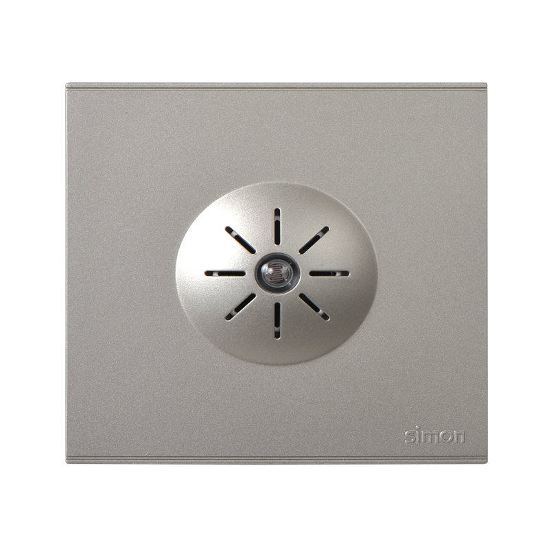 西蒙(simon) e6系列声光控开关(二线) 72e401-61荧光灰