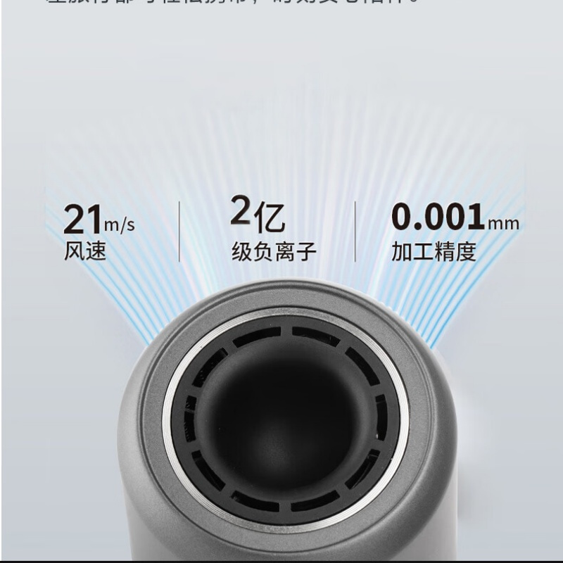 莱克(LEXY) 白色负离子速干吹风机 FC5(1900W) 强劲动力 快速干发 恒温护发高清大图