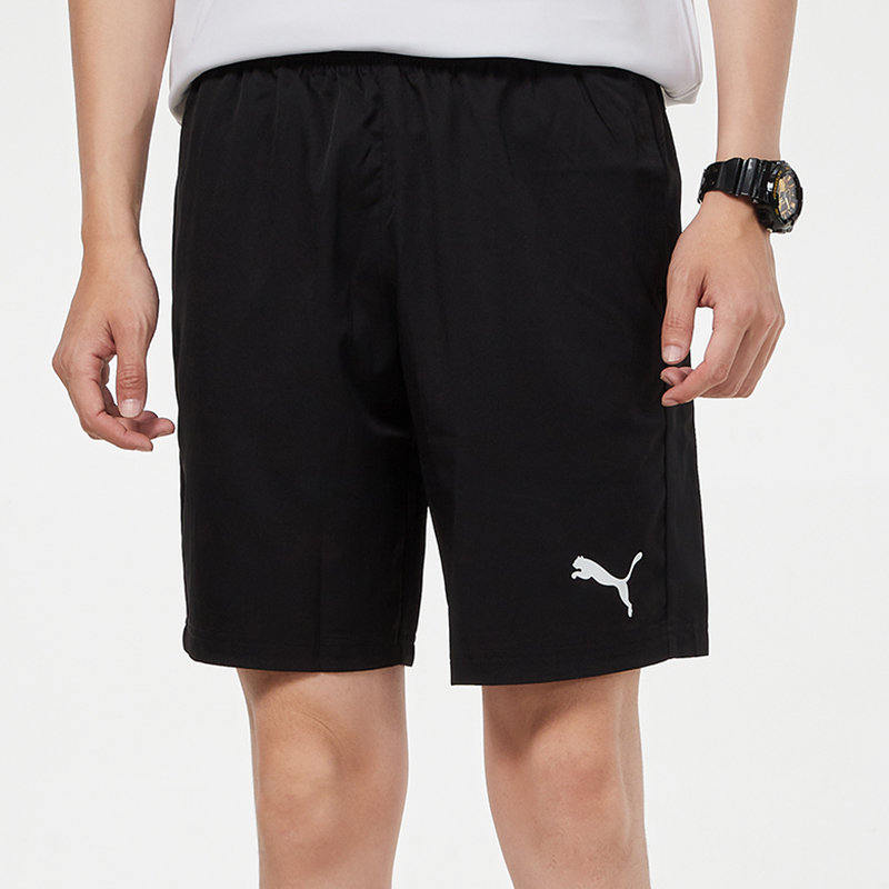 PUMA彪马短裤男裤2022夏季新款运动裤跑步训练五分裤子588885-01