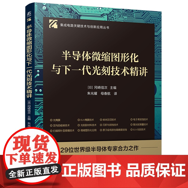 预售 半导体微缩图形化与下一代光刻技术精讲高清大图