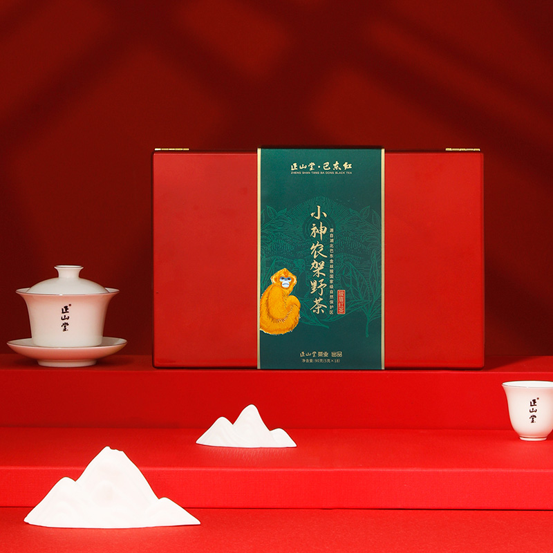 [正山堂]小神农架野茶礼盒 1盒 150g/盒 红茶 六大产区茶叶 味道香醇 回甘高清大图