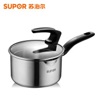 苏泊尔（SUPOR）ST16J1 巧立奶锅304不锈钢辅食锅电磁炉燃气通用直径16CM